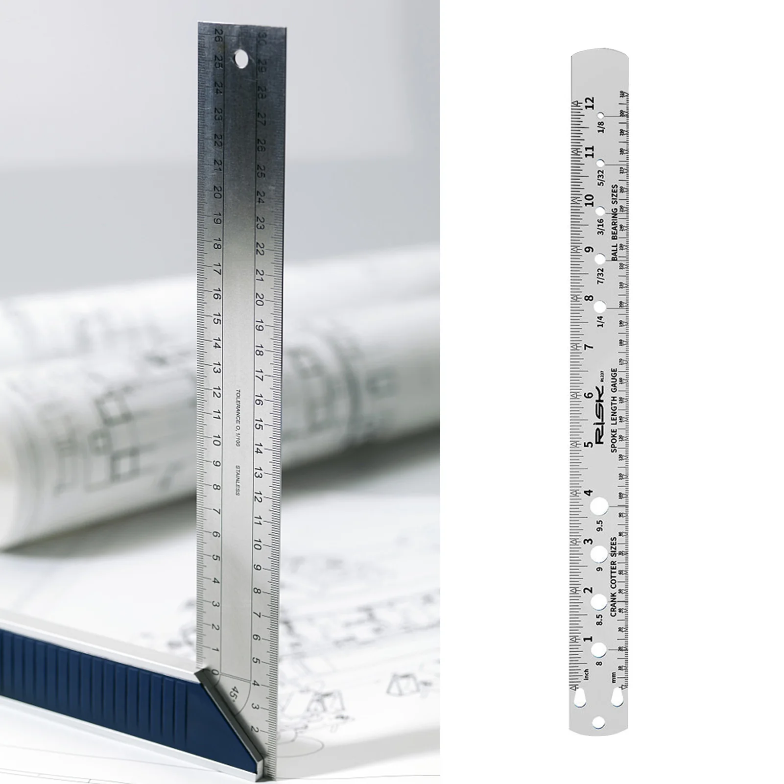 Bicycle Spoke Measuring Ruler Double-Sided Printing Bicycle Spoke Measuring Tool Easy To Use Gauge Screw Measuring Tool
Bicycle Spoke Measuring Ruler Double-Sided Printing Bicycle Spoke Measuring Tool Easy To Use Gauge Screw Measuring Tool