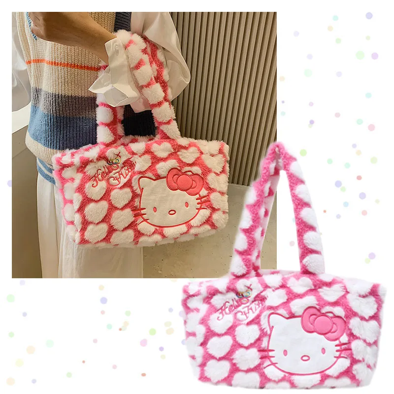 Anime Figure Cute Kt Cat Plush Handbag Cartoon Kawaii Cute Plushie Doll High Capacity Storage Shoulder Bags Girl Birthday Gifts
Anime Figure Cute Kt Cat Plush Handbag Cartoon Kawaii Cute Plushie Doll High Capacity Storage Shoulder Bags Girl Birthday Gifts