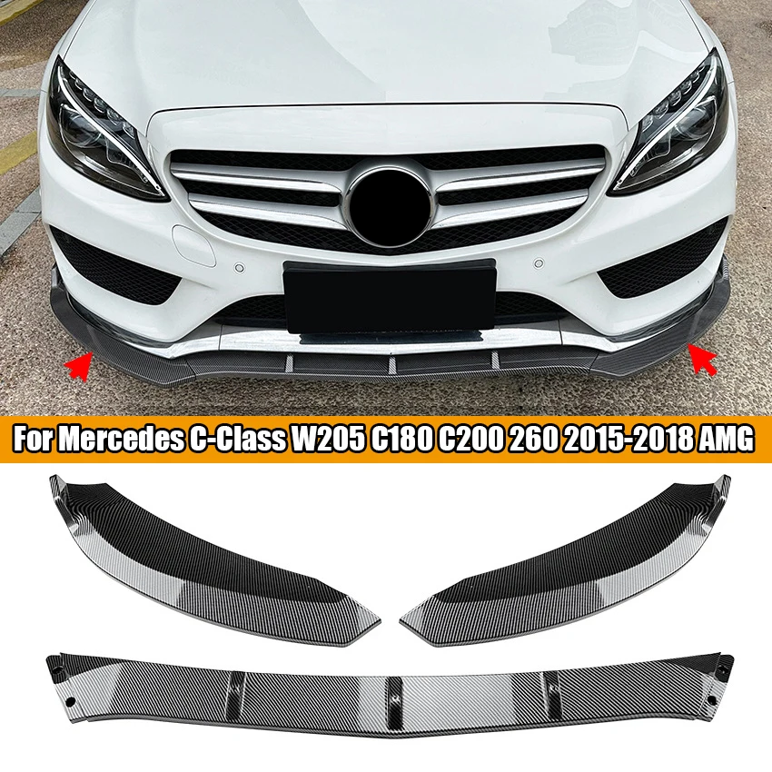 Автомобильный передний бампер для Mercedes Benz W205 C180 C200 C260 AMG 2015-2018, боковой спойлер, сплиттер, крышка, защитный комплект
Автомобильный передний бампер для Mercedes Benz W205 C180 C200 C260 AMG 2015-2018, боковой спойлер, сплиттер, крышка, защитный комплект