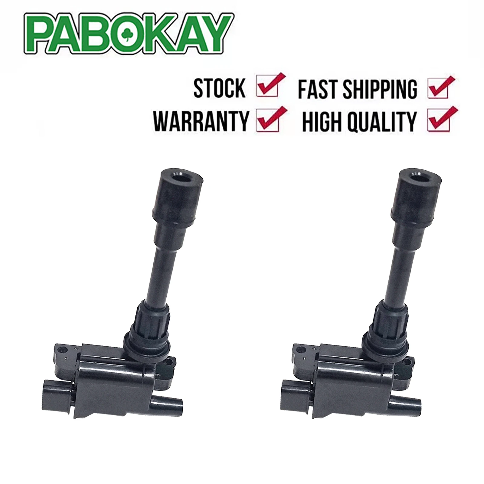 2 pieces x Ignition Coil for Mazda 323 BJ Premacy 1.9 2.0 1999-05 FFY118100 FFY1-18-100 FP8518100A FP8518100B FP8518100C IC17124
2 pieces x Ignition Coil for Mazda 323 BJ Premacy 1.9 2.0 1999-05 FFY118100 FFY1-18-100 FP8518100A FP8518100B FP8518100C IC17124