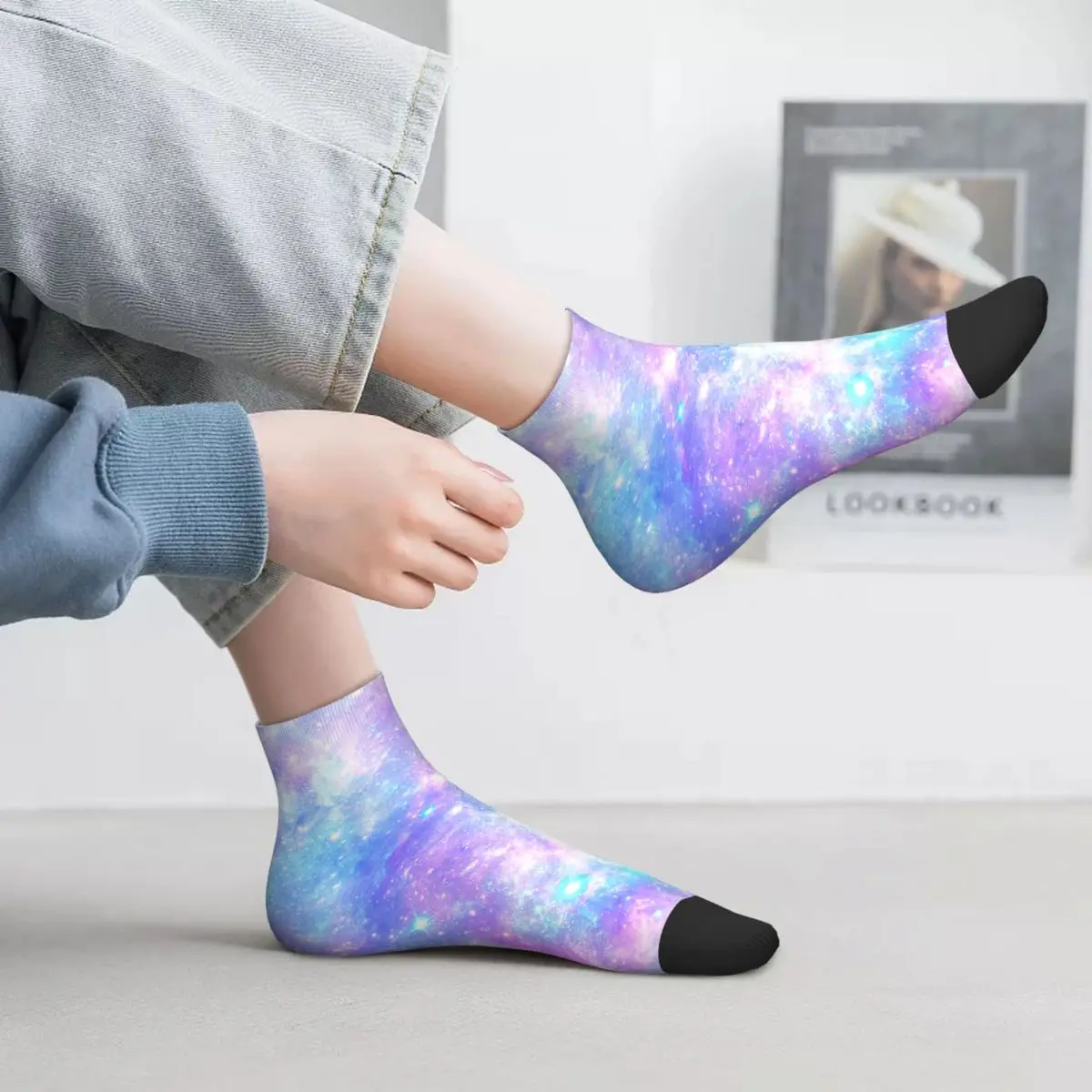 Pink Blue Galaxy Socks Colorful Outer Space Quality School Short Tubes Large Chemical Fiber Kids Fun Socks
Pink Blue Galaxy Socks Colorful Outer Space Quality School Short Tubes Large Chemical Fiber Kids Fun Socks
