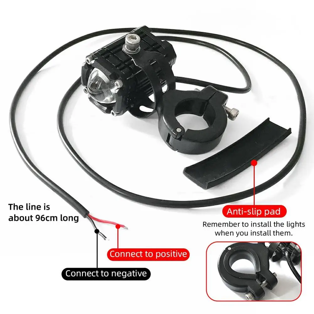 Motorcycle LED Headlight Far And Near Spotlight DC12-80V 20W Integrated Two-Color Small Steel Auxiliary Lights For Motorbike ATV
Motorcycle LED Headlight Far And Near Spotlight DC12-80V 20W Integrated Two-Color Small Steel Auxiliary Lights For Motorbike ATV