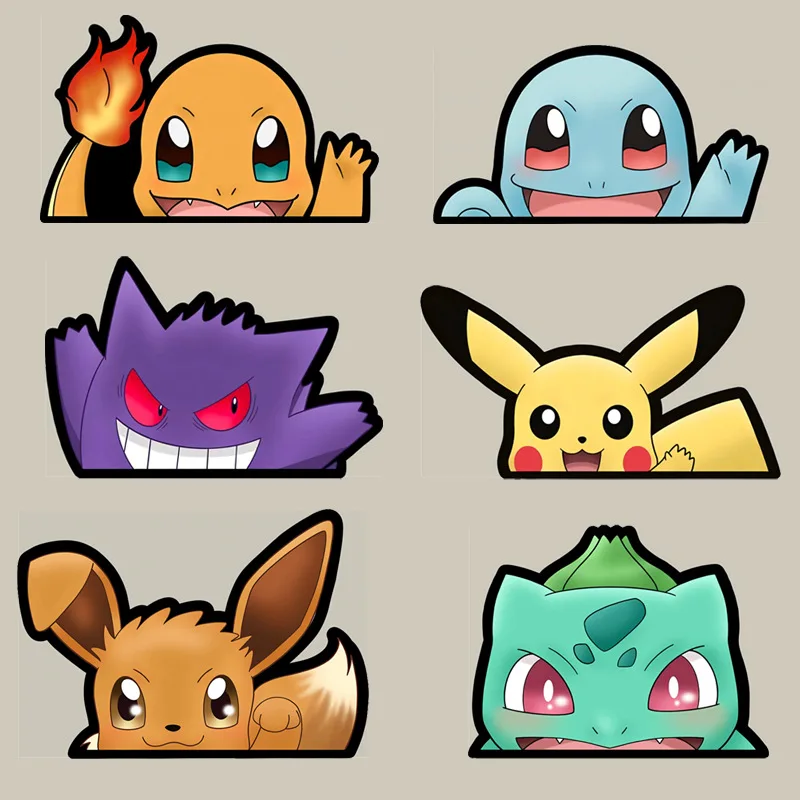 Pokemon Stickers Pikachu Anime Cartoon Personality Stickers Decorative Car Motorcycle Bumper Creative Waterproof Stickers Gifts
Pokemon Stickers Pikachu Anime Cartoon Personality Stickers Decorative Car Motorcycle Bumper Creative Waterproof Stickers Gifts