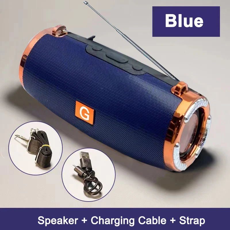 New Bluetooth 5.0 Speaker TWS Wireless Bass Column Outdoor Music Player Portable Car Audio Support TF Card Subwoofer Loudspeaker
New Bluetooth 5.0 Speaker TWS Wireless Bass Column Outdoor Music Player Portable Car Audio Support TF Card Subwoofer Loudspeaker