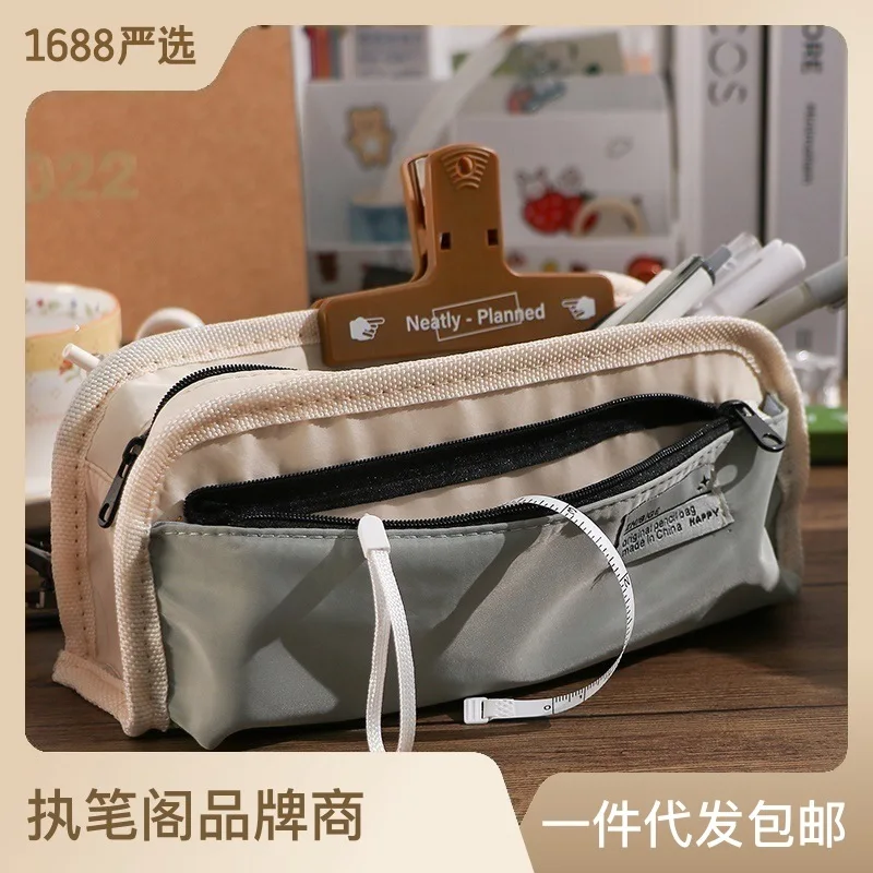 Stationery Box 2023 New Pen Bag INS Student Pencil Box Large -capacity Stationery Bag
Stationery Box 2023 New Pen Bag INS Student Pencil Box Large -capacity Stationery Bag