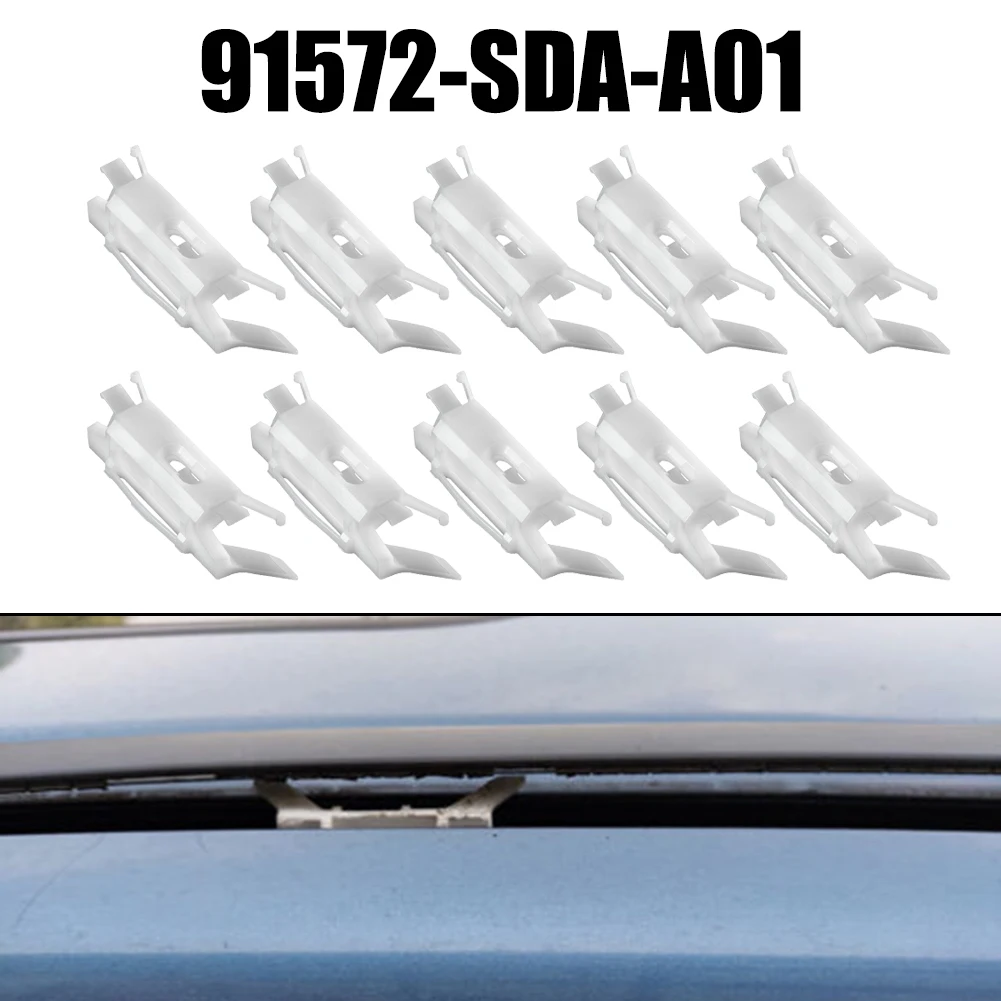 10 шт./набор, клипсы на крышу лобового стекла автомобиля 91572-SDA-A01 для Honda For Accord Civic для Acura TL TSX
10 шт./набор, клипсы на крышу лобового стекла автомобиля 91572-SDA-A01 для Honda For Accord Civic для Acura TL TSX
