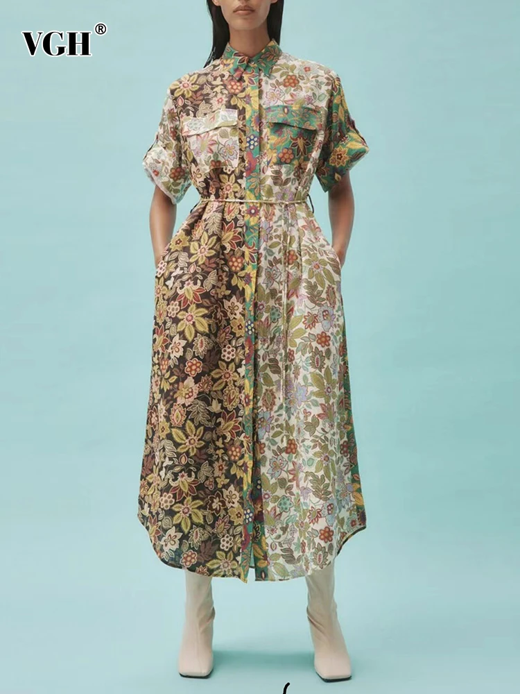 Женское облегающее платье VGH, винтажное однобортное платье с отложным воротником, коротким рукавом и высокой талией, со шнуровкой, популярн... 
Женское облегающее платье VGH, винтажное однобортное платье с отложным воротником, коротким рукавом и высокой талией, со шнуровкой, популярн...