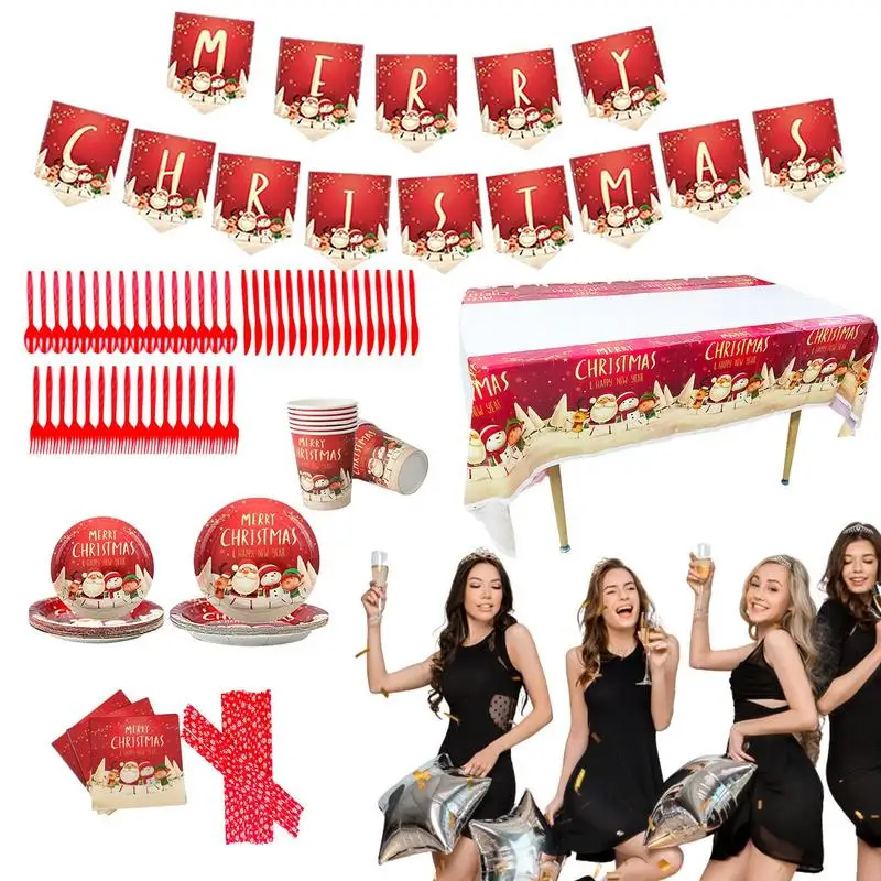 Christmas Dinnerware Set Christmas Paper Plates And Napkins Christmas Tableware Set Includes Plate Cup Napkin Tablecloth For New
Christmas Dinnerware Set Christmas Paper Plates And Napkins Christmas Tableware Set Includes Plate Cup Napkin Tablecloth For New