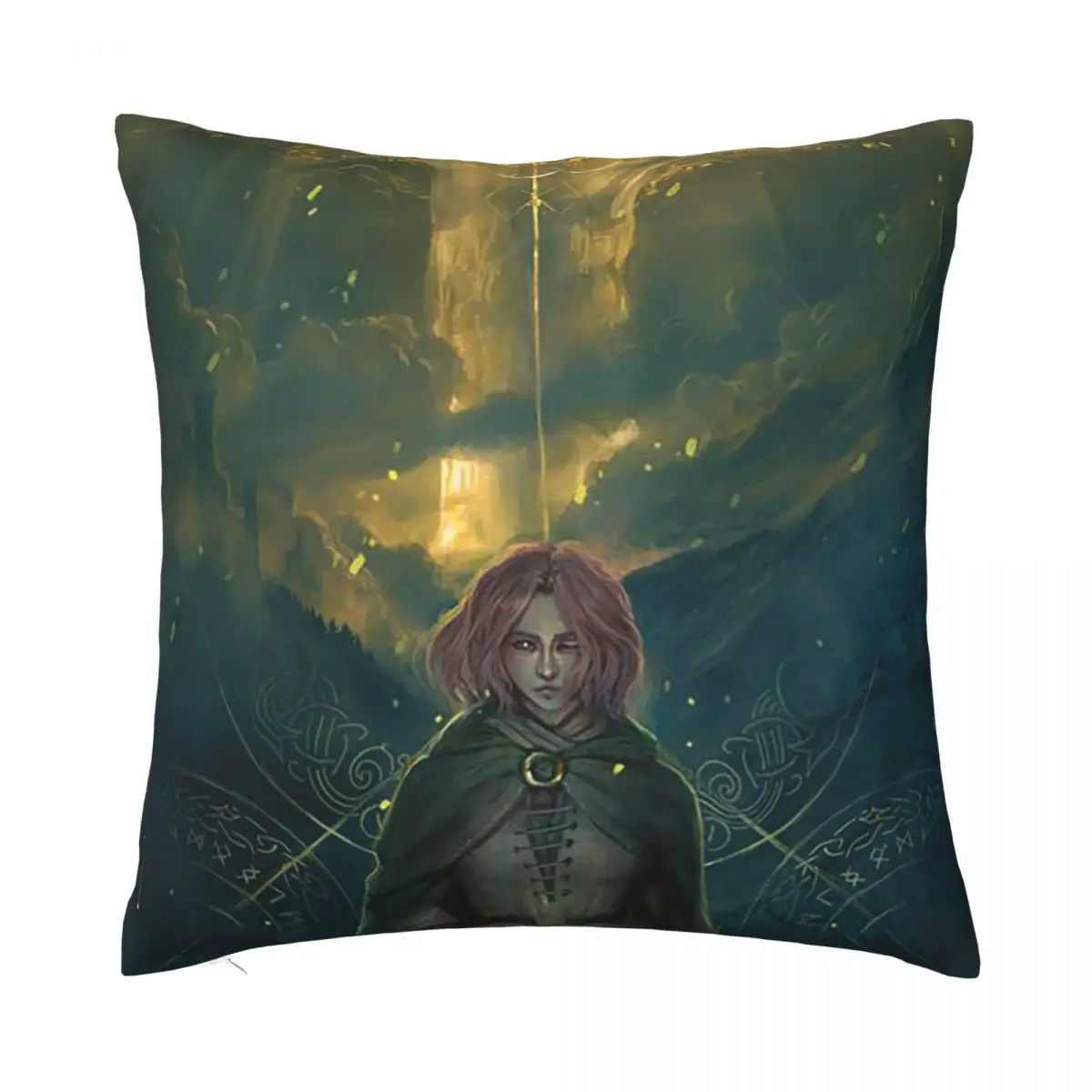 Elden Ring Game Pillowcase Printed Polyester Cushion Cover Decoration Malenia Warrior Pillow Case Cover Home Zippered 18"
Elden Ring Game Pillowcase Printed Polyester Cushion Cover Decoration Malenia Warrior Pillow Case Cover Home Zippered 18"