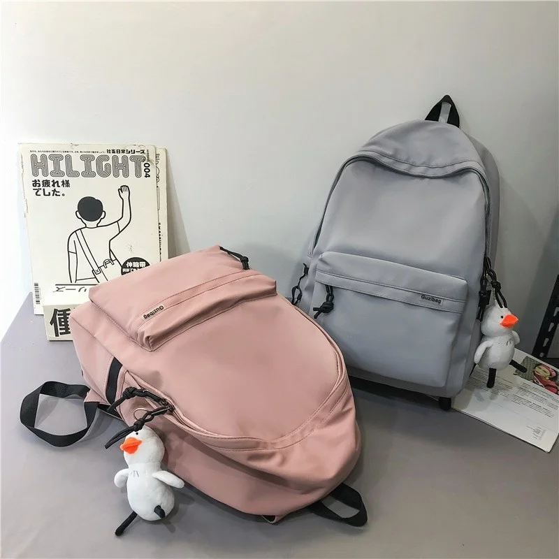 2022 Fashion Women Backpack Winter Trend Solid Color School Bag For Girls Nylon Waterproof Large-capacity Travel Backbags
2022 Fashion Women Backpack Winter Trend Solid Color School Bag For Girls Nylon Waterproof Large-capacity Travel Backbags