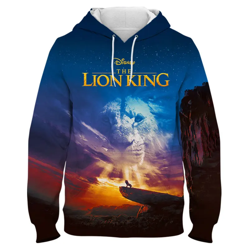 The Lion King Male Sweatshirt Disney Cartoon Anime 3D Print Men Women Children Hoodies Spring Autumn Kids Clothes Tops
The Lion King Male Sweatshirt Disney Cartoon Anime 3D Print Men Women Children Hoodies Spring Autumn Kids Clothes Tops