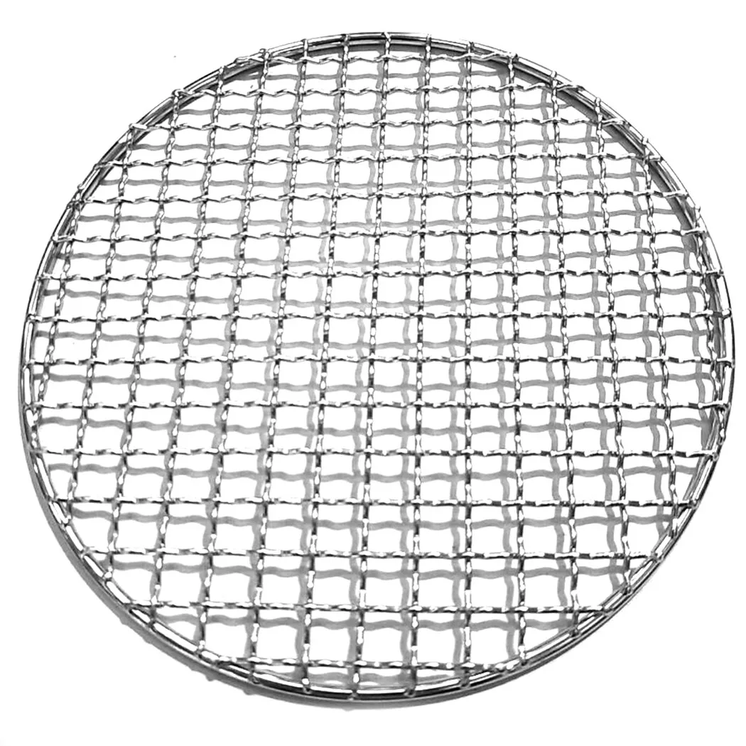Durable High Quality Practical Round Barbecue Mesh Non-Rusting Non-Toxic Picnic Racks Stainless Steel Biscuits
Durable High Quality Practical Round Barbecue Mesh Non-Rusting Non-Toxic Picnic Racks Stainless Steel Biscuits