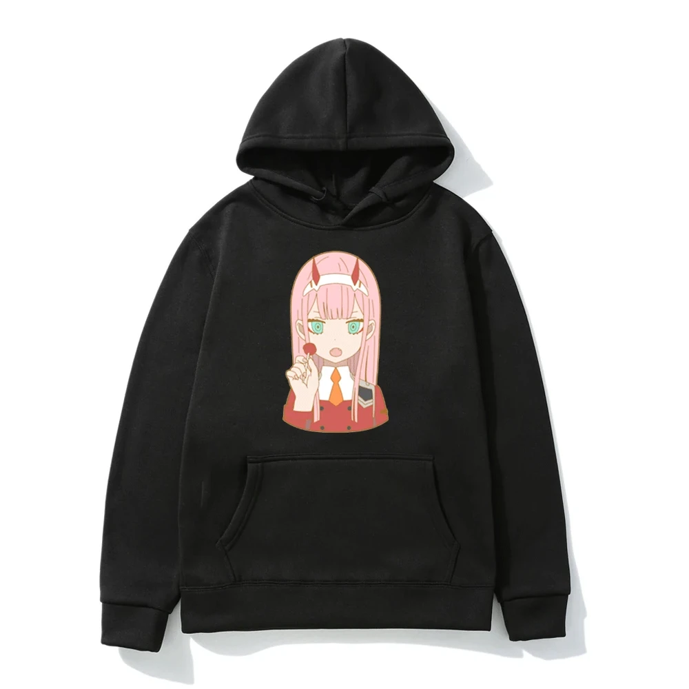 Japanese Anime Darling In The Franxx Men Women Hoodies Zero Two Long Sleeve Sweatshirts Autumn Winter Fleece Hooded Pullover
Japanese Anime Darling In The Franxx Men Women Hoodies Zero Two Long Sleeve Sweatshirts Autumn Winter Fleece Hooded Pullover
