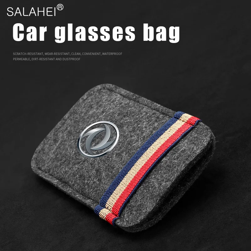 Felt Car Glasses Bag Sun Visor Card Ticket Storage Pocket For DongFeng S30 A60 L60 360 370 SX5 X6 A9 C35 C36 K06 K07 V27 V29 MX6
Felt Car Glasses Bag Sun Visor Card Ticket Storage Pocket For DongFeng S30 A60 L60 360 370 SX5 X6 A9 C35 C36 K06 K07 V27 V29 MX6