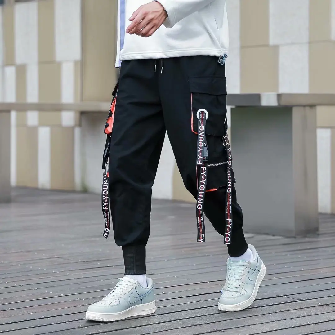 Streetwear harem men's pants hip hop ribbons casual joggers men cotton man sweatpants 2022 spring cargo pants women's pants
Streetwear harem men's pants hip hop ribbons casual joggers men cotton man sweatpants 2022 spring cargo pants women's pants