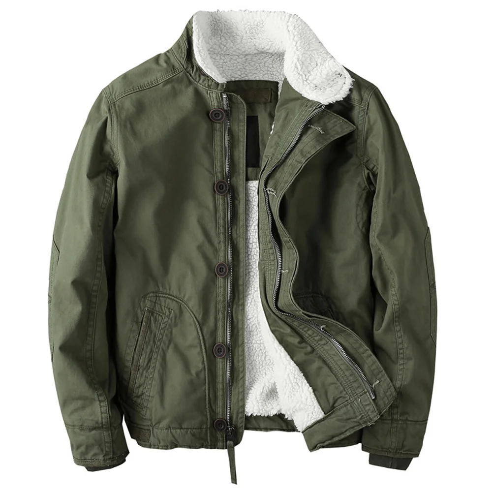Combat Lambswool Jacket Camo for Men Outdoor Overcoat Fleece Padded Winter Warm Mens Coat Military Outerwear Clothing
Combat Lambswool Jacket Camo for Men Outdoor Overcoat Fleece Padded Winter Warm Mens Coat Military Outerwear Clothing
