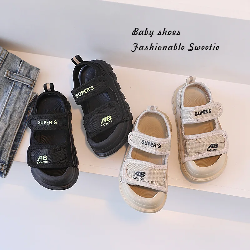 Children's Sandals 2023 New Fashion Boys Beach Shoes Sports Girls Soft Soles Anti-Skid Kid Shoes Summer Toddler Girl Shoes
Children's Sandals 2023 New Fashion Boys Beach Shoes Sports Girls Soft Soles Anti-Skid Kid Shoes Summer Toddler Girl Shoes