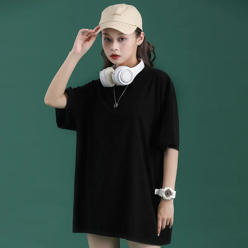 Round Neck 100% Cotton Women's Top Solid Color Casual Short Sleeves 2022 grey
Round Neck 100% Cotton Women's Top Solid Color Casual Short Sleeves 2022 grey