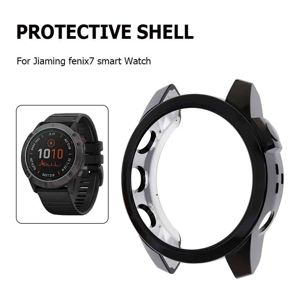 Защитный чехол для Garmin Fenix 7, чехол для умных часов, мягкий силиконовый бампер из ТПУ для Fenix7, защитная рамка, чехол
Защитный чехол для Garmin Fenix 7, чехол для умных часов, мягкий силиконовый бампер из ТПУ для Fenix7, защитная рамка, чехол