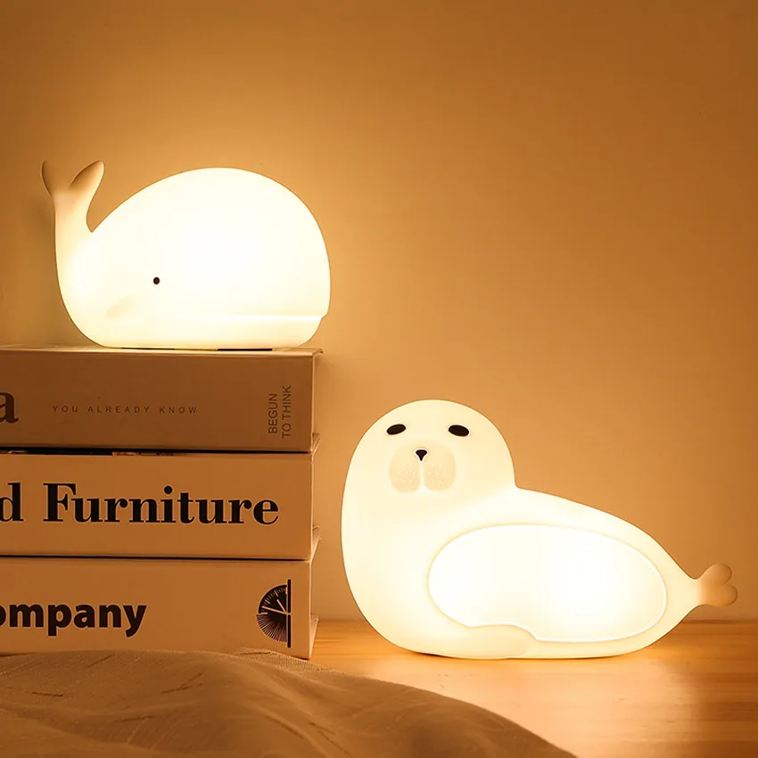 Kawaii Night Light USB Charge Silicone Night Lights Touch Sensor Timing Bedroom Bedside Lamp Room Decor for Kids Baby Children
Kawaii Night Light USB Charge Silicone Night Lights Touch Sensor Timing Bedroom Bedside Lamp Room Decor for Kids Baby Children