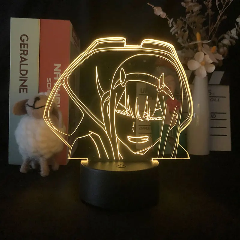 3d Lamp Anime Zero Two Darling In The Franxx Creative Light for Bedroom Decor Nightlight Manga Birthday Gift Led Night Lights
3d Lamp Anime Zero Two Darling In The Franxx Creative Light for Bedroom Decor Nightlight Manga Birthday Gift Led Night Lights