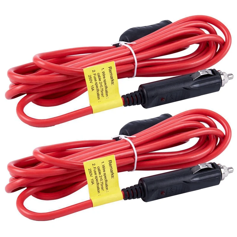 2X 12V/24V 12Ft Car Cigarette Lighter Socket Charging Extension Cord Cable ,Fused
2X 12V/24V 12Ft Car Cigarette Lighter Socket Charging Extension Cord Cable ,Fused