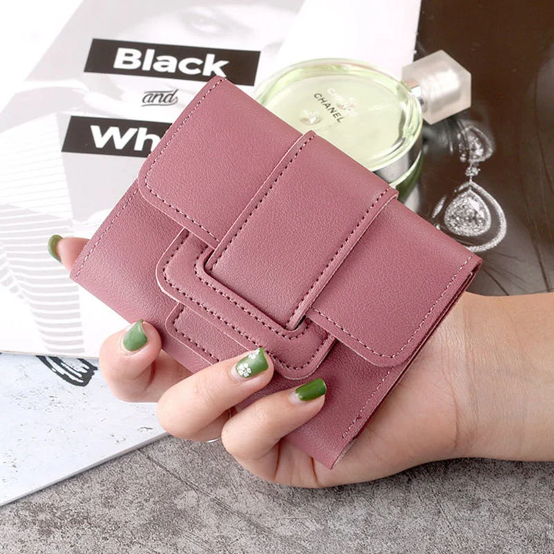 Women Wallet Colorful Short Female Purse Fashion Credit Card Holder Wallet Case PU Leather Coin Purse 2023 Money Card Bag
Women Wallet Colorful Short Female Purse Fashion Credit Card Holder Wallet Case PU Leather Coin Purse 2023 Money Card Bag