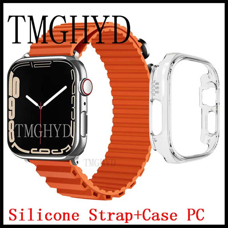 Силиконовый ремешок для Apple watch Ultra, прозрачный браслет для iWatch Series 8 7 SE 6 5 4, 49 мм 45 мм 41 мм 44 мм 40 мм 38 мм
Силиконовый ремешок для Apple watch Ultra, прозрачный браслет для iWatch Series 8 7 SE 6 5 4, 49 мм 45 мм 41 мм 44 мм 40 мм 38 мм