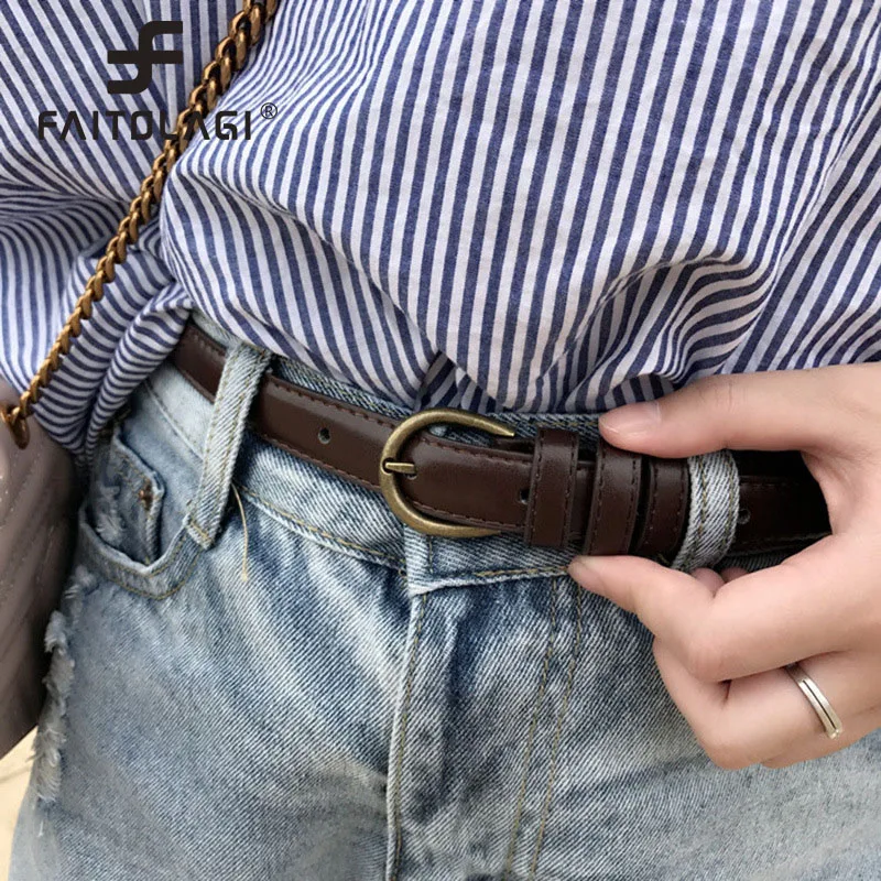 PU Leather Belt For Women Men Retro Pin Buckle Jeans Belts Female Clothes Decorative Chic Luxury Brand Fancy Vintage Pants Strap
PU Leather Belt For Women Men Retro Pin Buckle Jeans Belts Female Clothes Decorative Chic Luxury Brand Fancy Vintage Pants Strap