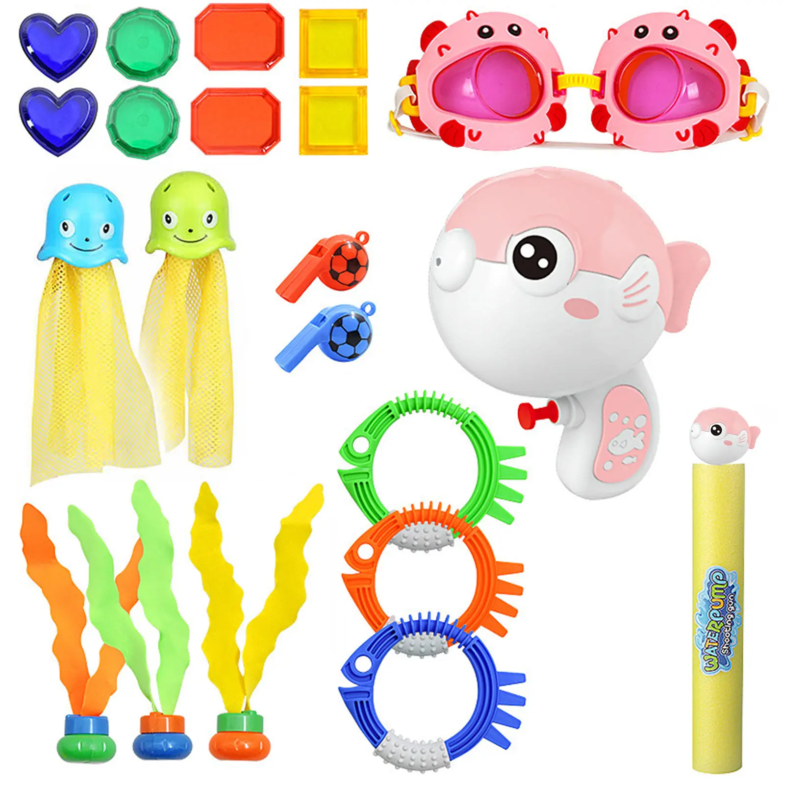 Swimming Pool Diving Toys Durable And Lightweight Swimming Dive Toy Sets Fun And Durable Summer Swimming Dive Toy Sets For Kids
Swimming Pool Diving Toys Durable And Lightweight Swimming Dive Toy Sets Fun And Durable Summer Swimming Dive Toy Sets For Kids