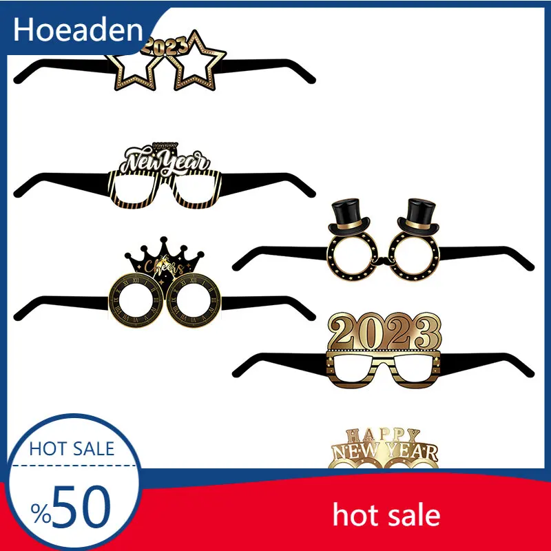6pcs Happy New Year Eyeglasses 2023 Paper Glasses Frame Photo Booth Props for New Year's Eve Party Celebration Party Supplies
6pcs Happy New Year Eyeglasses 2023 Paper Glasses Frame Photo Booth Props for New Year's Eve Party Celebration Party Supplies