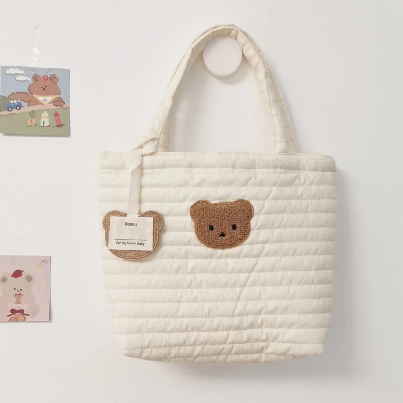 Reusable Washable Baby Diapers Handbag Cartoon Bear Milk Bottle Bag Outdoor Travel Nappy Storage Bag
Reusable Washable Baby Diapers Handbag Cartoon Bear Milk Bottle Bag Outdoor Travel Nappy Storage Bag