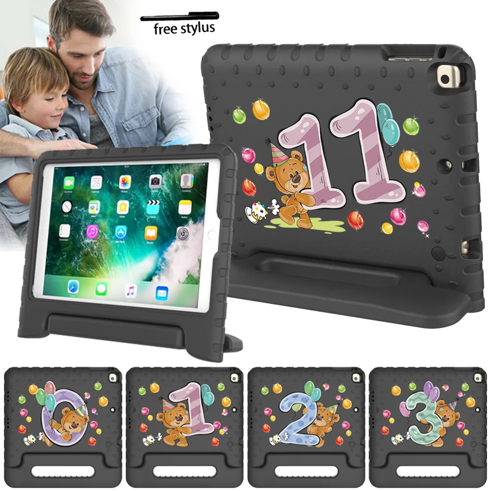 For IPad Mini 1/2/3/4/5 Tablet Case Kids Shockproof EVA Shell for Apple Ipad 2 3 4 5th 6th Gen Handle Stand Cover + Free Stylus
For IPad Mini 1/2/3/4/5 Tablet Case Kids Shockproof EVA Shell for Apple Ipad 2 3 4 5th 6th Gen Handle Stand Cover + Free Stylus