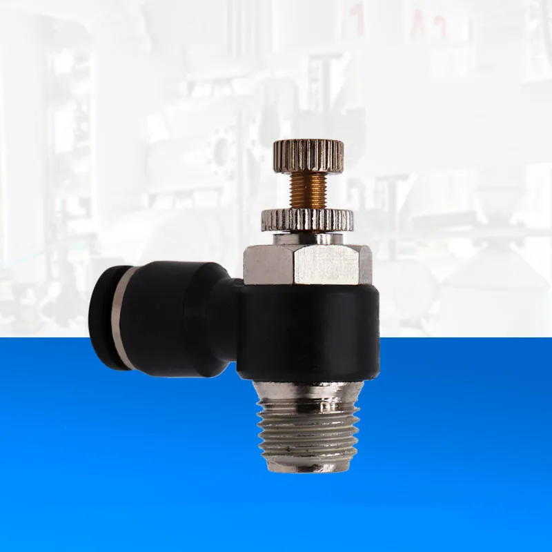 1PC New Pneumatic Throttle Valve Flow Speed Regulator Control Thread Switch SL4 SL6 SL8 SL10 SL12-M5/01/02/03/04
1PC New Pneumatic Throttle Valve Flow Speed Regulator Control Thread Switch SL4 SL6 SL8 SL10 SL12-M5/01/02/03/04