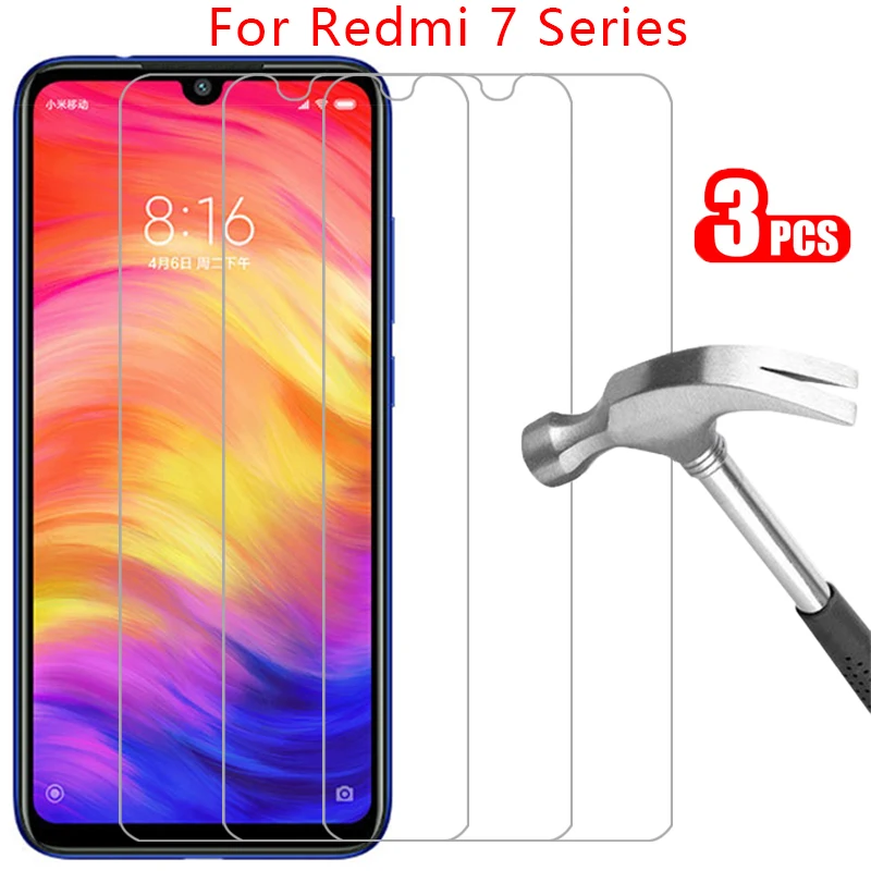 

protective tempered glass for xiaomi redmi note 7 pro 7a screen protector on not note7 a a7 film xiomi ksiomi readmi remi redme