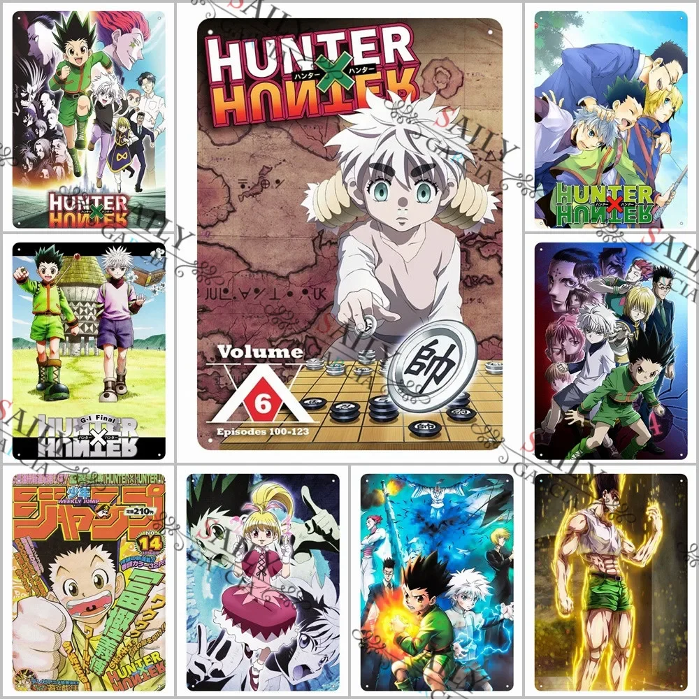 Hunter X Hunter Metal Print Plates Classic Japanese Anime Pub Bar Sign Wall Decor Tin Sign Posters Nursery Cartoon Metal Plaques
Hunter X Hunter Metal Print Plates Classic Japanese Anime Pub Bar Sign Wall Decor Tin Sign Posters Nursery Cartoon Metal Plaques