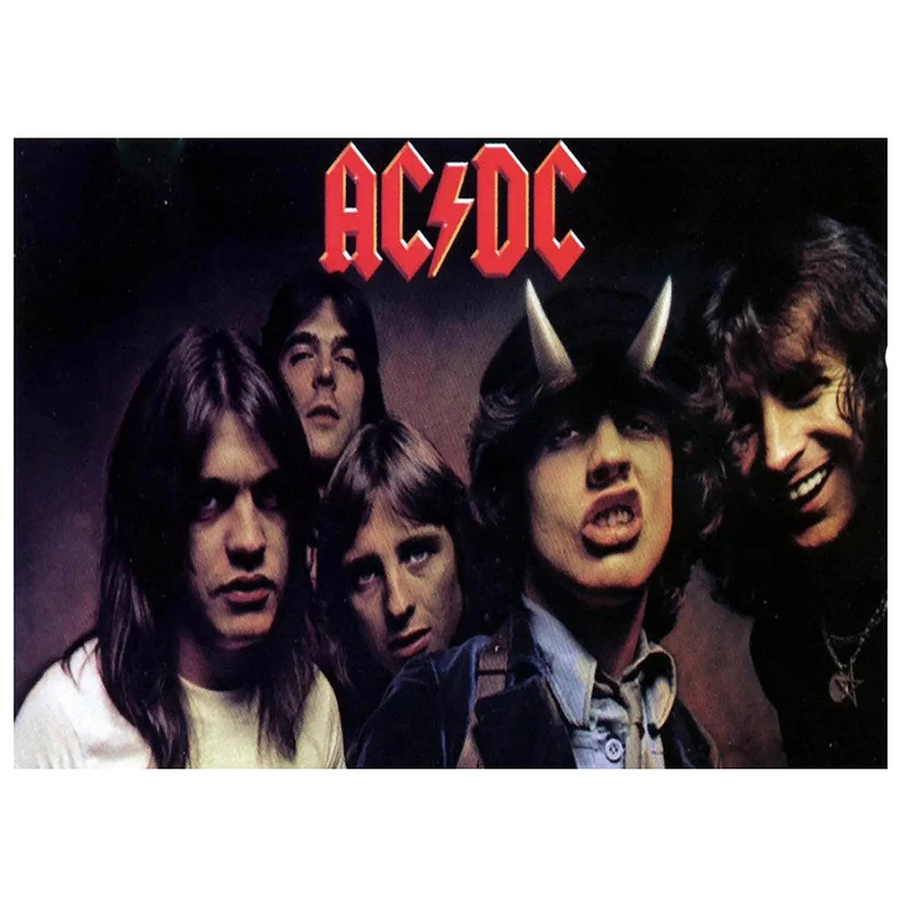 

AC/DC Band Highway to Hell DIY 5D Diamond Painting Art Poster Embroidery Handicraft Full Square/Round Cross Stitch Kits DW014