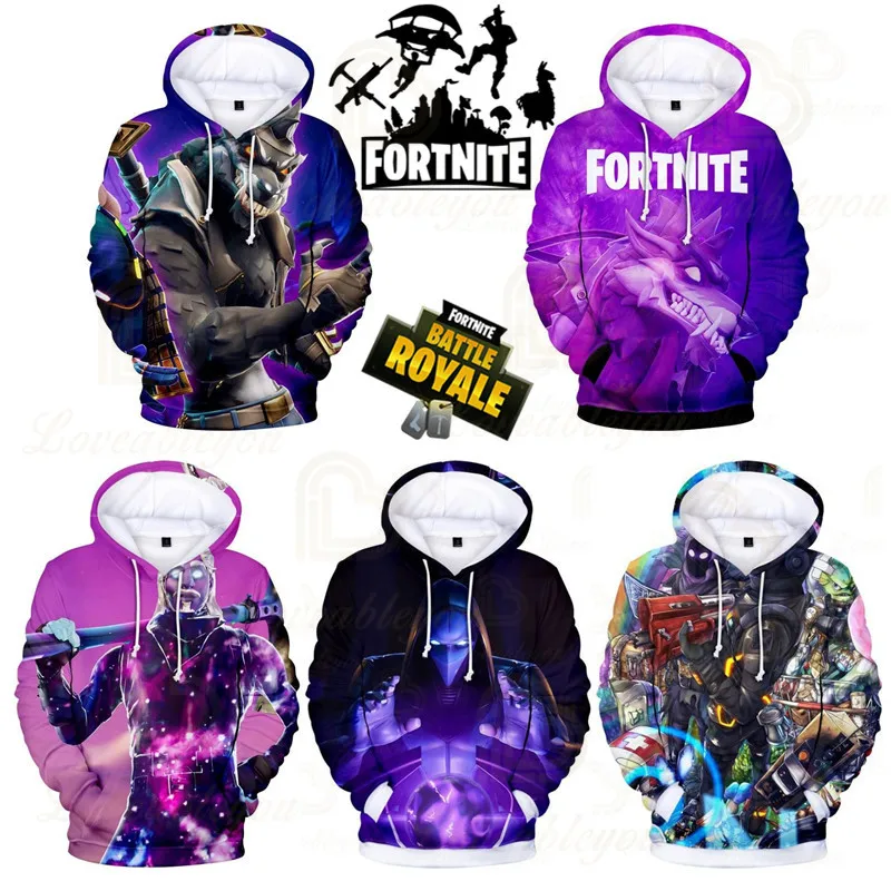 

Fortnite Shoot Kids Hoodies Hero Battle Royale 3D Print Hoodie Sweatshirt Boys Girls Harajuku Cartoon Jacket Tops Teen Clothes