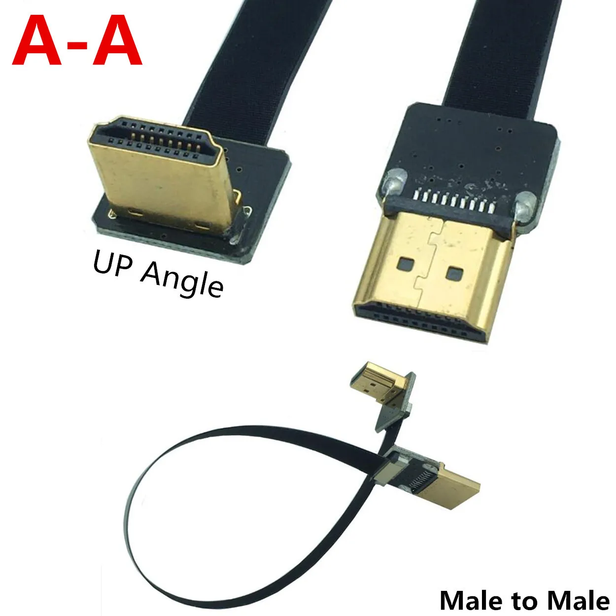 Elbow FPV aerial cable gimbal FPV dedicated HDMI compatible A-A standard HDM male to upper curved male flexible cable
Elbow FPV aerial cable gimbal FPV dedicated HDMI compatible A-A standard HDM male to upper curved male flexible cable