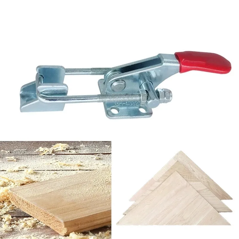

Equipment Toggle Clamp Woodworking Workshop Adjustable Easy To Install GH-431 Galvanized Iron Red GH-421 Good Carrying