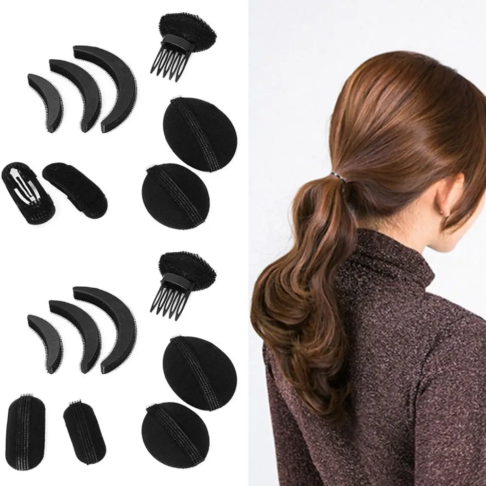 

Высококачественная пушистая губка для женщин, подкладка для увеличения объема волос «сделай сам», невидимый зажим для волос, инструменты для укладки волос, пушистые губчатые зажимы