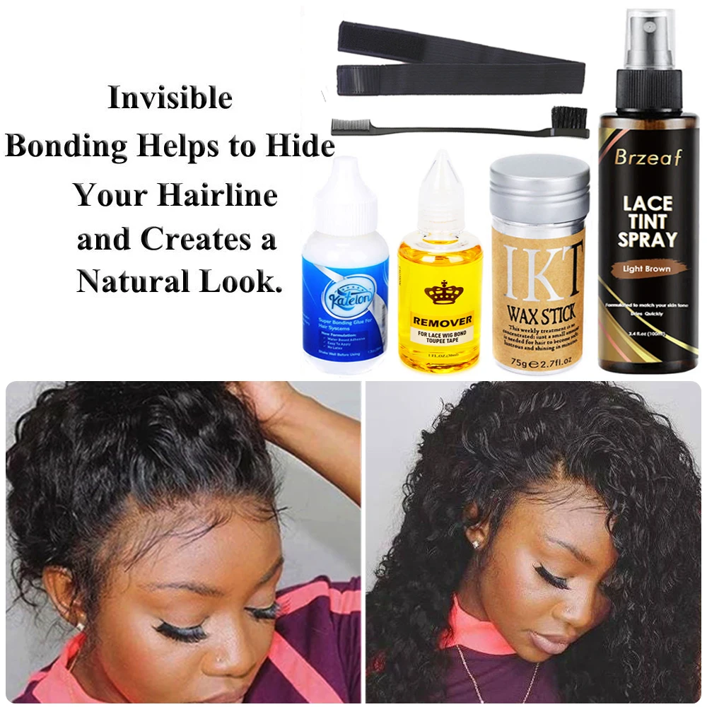 38ml/bottle Front Lace Wig Glue Waterproof Liquid Invisible Lace Glue for Wig + Remover + Wax Stick for Wig + Lace Tint Spray
38ml/bottle Front Lace Wig Glue Waterproof Liquid Invisible Lace Glue for Wig + Remover + Wax Stick for Wig + Lace Tint Spray