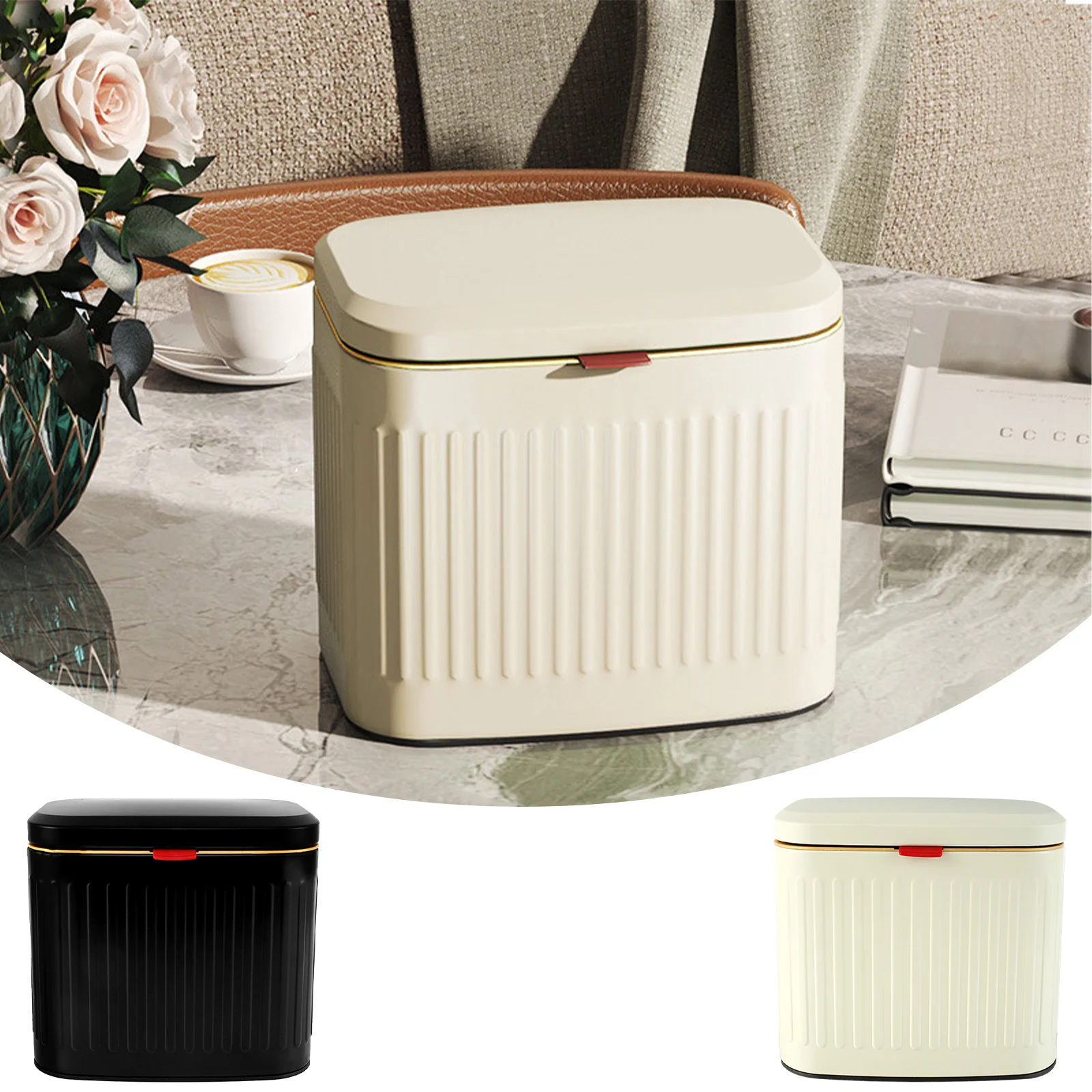 1.05 Gal Kitchen Trash Can Wall Mount Garbage Bin Container Stainless Steel Compost Bin with Lid Kitchen Under Sink Trash Can
1.05 Gal Kitchen Trash Can Wall Mount Garbage Bin Container Stainless Steel Compost Bin with Lid Kitchen Under Sink Trash Can