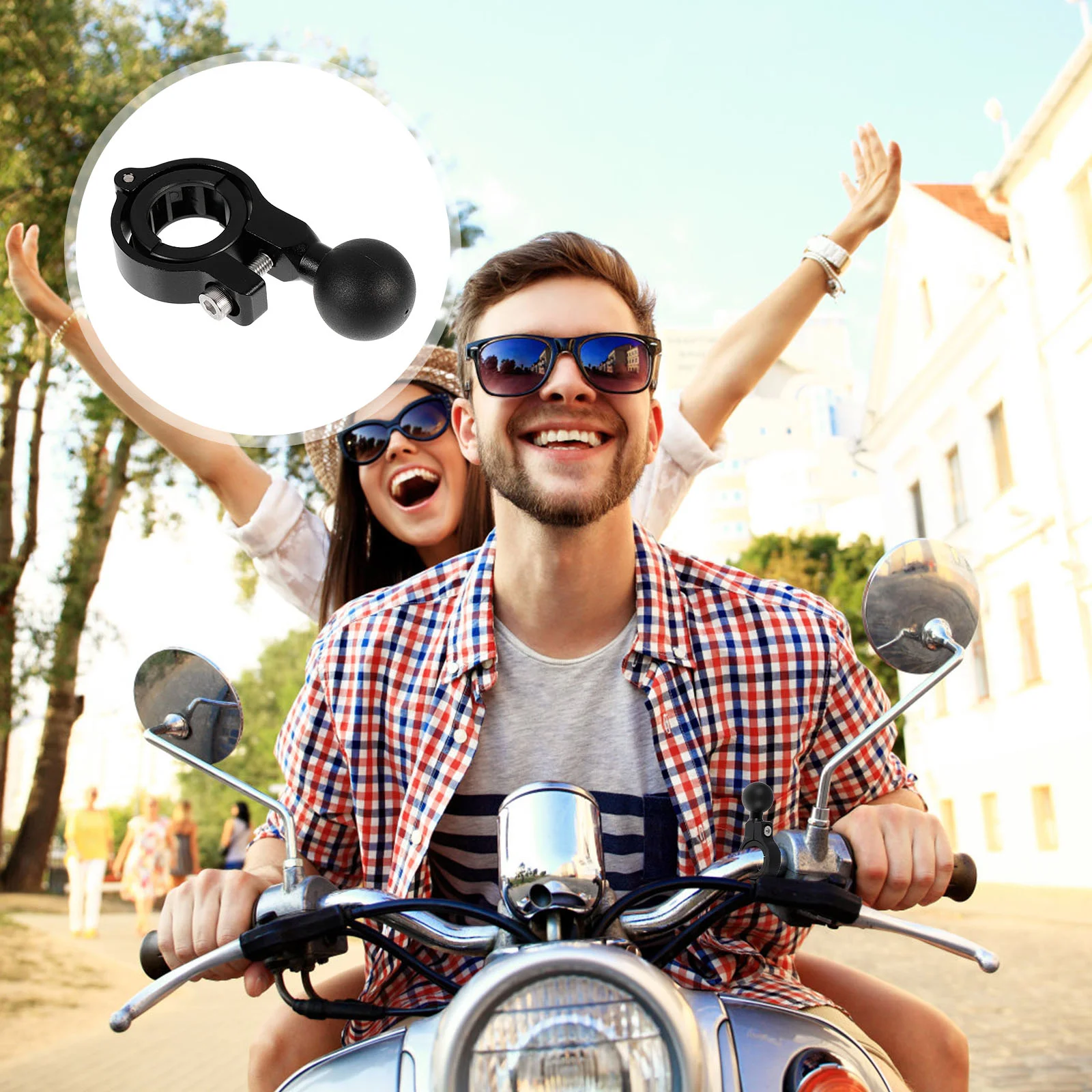 1 Set Holder Balls Base Handlebar Mount Adapter Holder Mount Base Alloy Scooter Handlebars Handlebar Mount Base
1 Set Holder Balls Base Handlebar Mount Adapter Holder Mount Base Alloy Scooter Handlebars Handlebar Mount Base