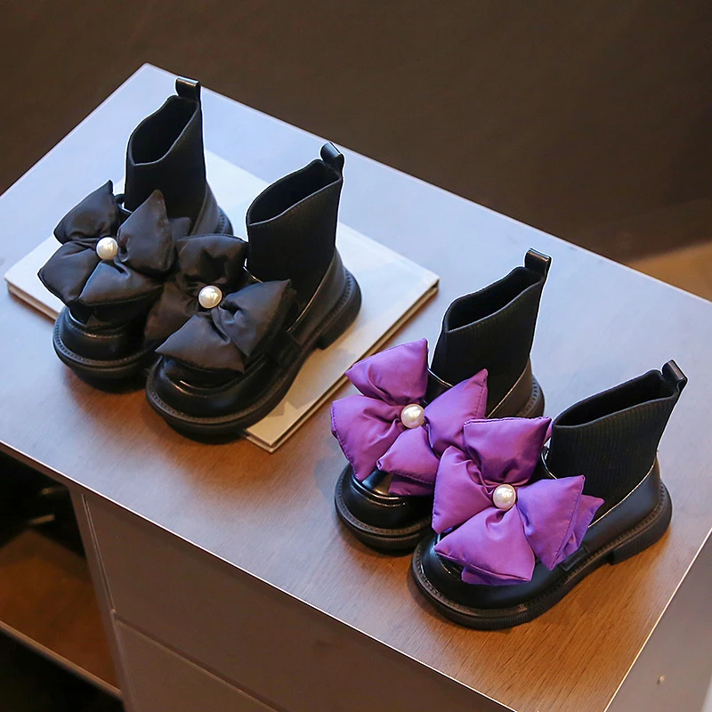Autumn Shoes Fashion Children Boots Children Princess Boots Black Slip-on Girl's Ankle Boot Leather Stylish Comfy Kids ZR
Autumn Shoes Fashion Children Boots Children Princess Boots Black Slip-on Girl's Ankle Boot Leather Stylish Comfy Kids ZR