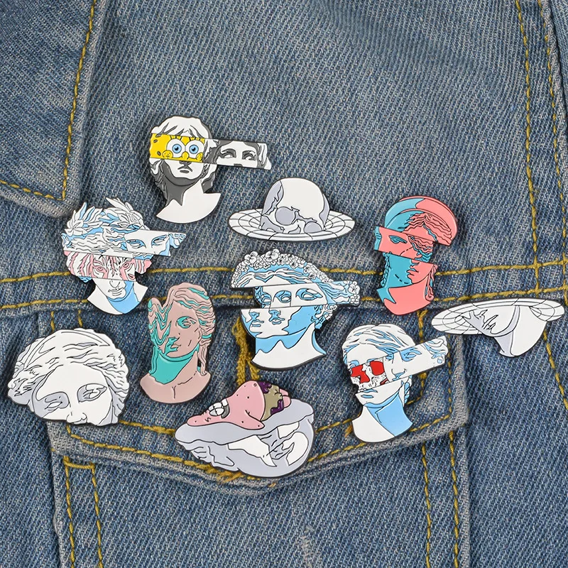 Upscale funny split sculpture art chic alloy brooch cartoon Sponge Baby brooch
Upscale funny split sculpture art chic alloy brooch cartoon Sponge Baby brooch