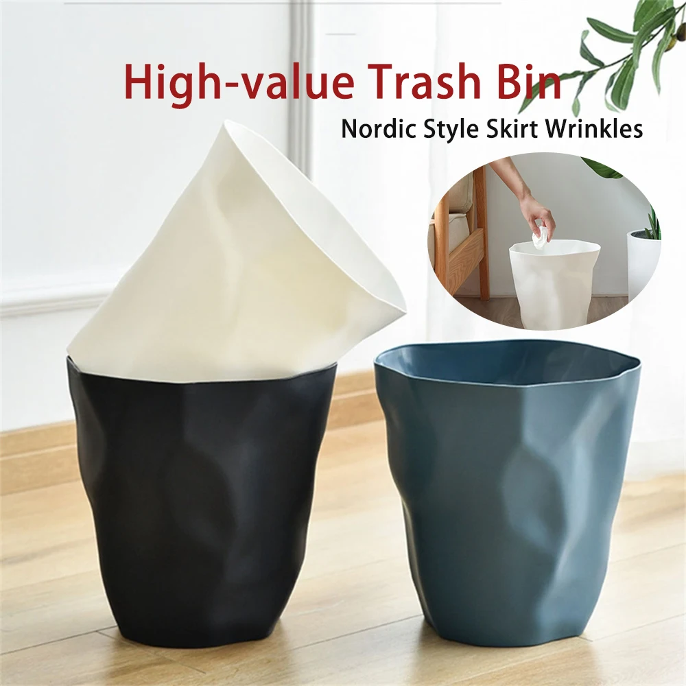 Nordic Style Minimalist Household Trash Bin Home Living Room Bedroom Creative Ins Personalized Paper Basket Kitchen Trash Bin
Nordic Style Minimalist Household Trash Bin Home Living Room Bedroom Creative Ins Personalized Paper Basket Kitchen Trash Bin
