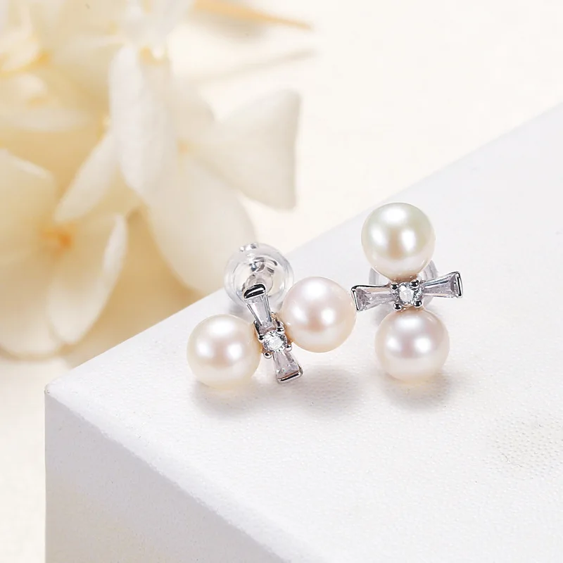 Earrings S925 Needle Wholesale Round Pearl Earrings Zircon Earrings Freshwater Pearl Earrings Women
Earrings S925 Needle Wholesale Round Pearl Earrings Zircon Earrings Freshwater Pearl Earrings Women