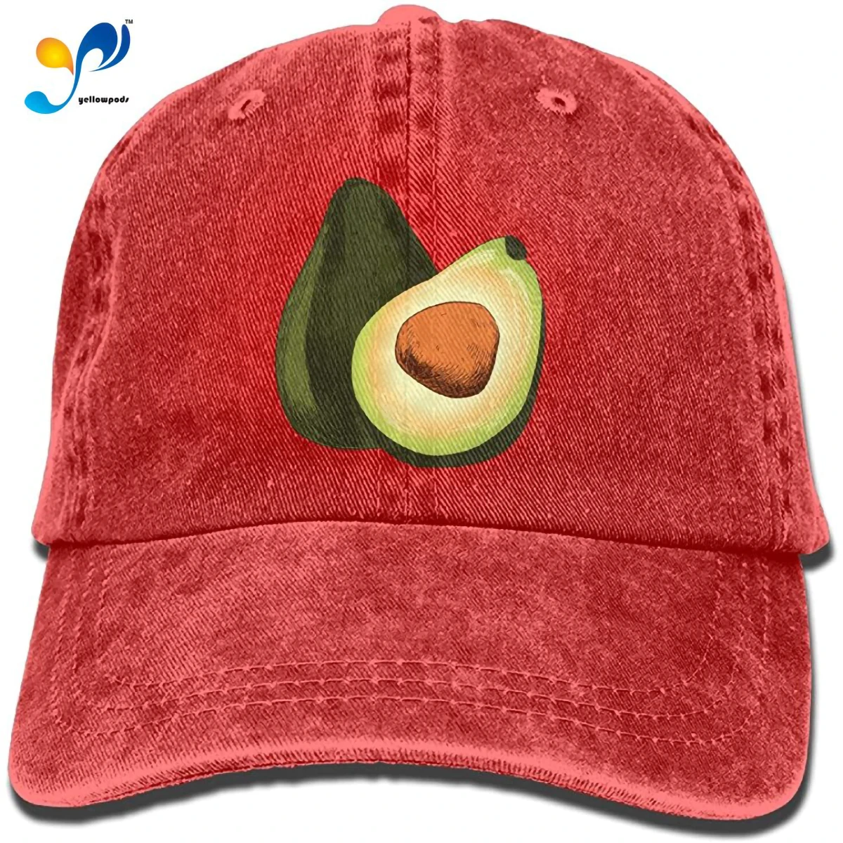 Unisex Adult Avocado Half Washed Denim Cotton Sport Outdoor Baseball Hat Adjustable One Size Sombrero De Mujer
Unisex Adult Avocado Half Washed Denim Cotton Sport Outdoor Baseball Hat Adjustable One Size Sombrero De Mujer