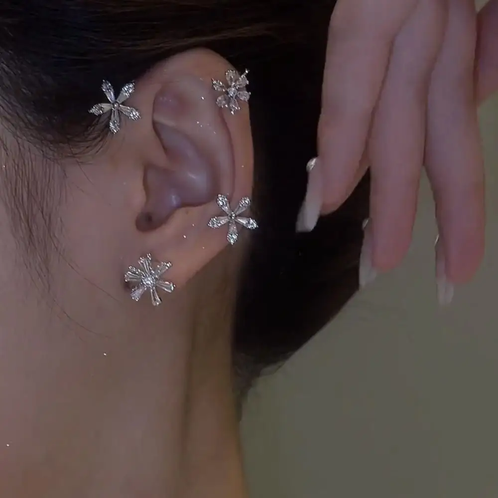 Wedding Jewelry Crystal Zircon Shiny Women Girl Ear Cuffs No Piercing Earrings Ear Clip Ear Wrap
Wedding Jewelry Crystal Zircon Shiny Women Girl Ear Cuffs No Piercing Earrings Ear Clip Ear Wrap